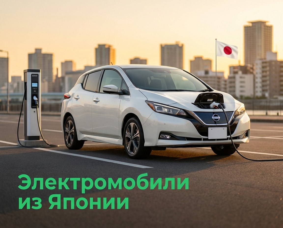 Электромобили из Японии: что реально привезти в 2026 году