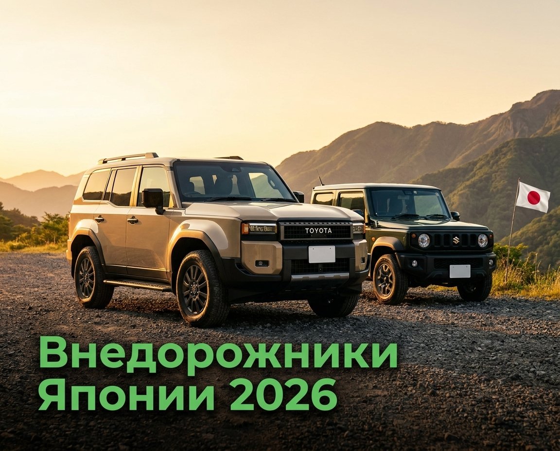 Японские внедорожники и кроссоверы: модельный ряд по маркам — от Toyota до Suzuki