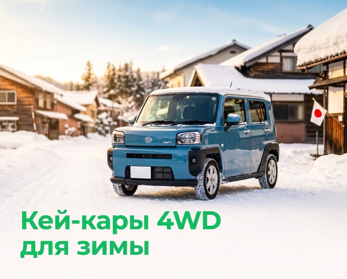 Кей-кары 4WD с высоким клиренсом: для зимы и села