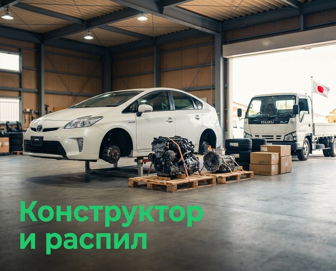 Что такое конструктор авто из Японии в 2026 году: как работает, чем отличается от распила и сколько стоит